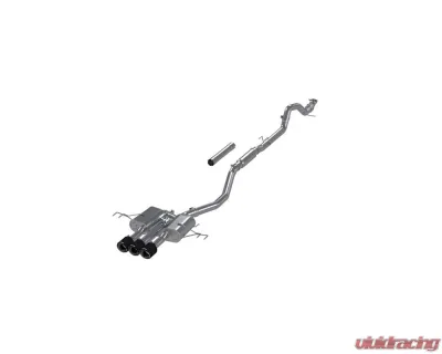 MBRP T304 Stainless 3" Cat-Back Triple Center Outlet w/ Carbon Fiber Tips Acura Integra Type-S 2.0L 2023-2025 - S49043CF
