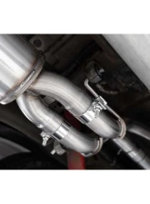 MBRP 3.0" Catback 2.5" Dual Split Rear Quad Carbon Fiber Tips Chevrolet Silverado 1500 | GMC Sierra 6.2L 2019-2025                                     - S50053CF - Image 4