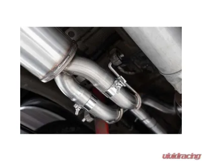 MBRP 3.0" Catback 2.5" Dual Split Rear Quad Carbon Fiber Tips Chevrolet Silverado 1500 | GMC Sierra 6.2L 2019-2025 - S50053CF