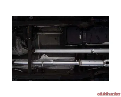 MBRP 3.0" Catback 2.5" Dual Split Rear Quad Carbon Fiber Tips Chevrolet Silverado 1500 | GMC Sierra 6.2L 2019-2025 - S50053CF
