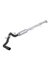 MBRP Armor BLK Black Aluminized Steel 3 Inch Catback Single Side Exit Chevrolet Colorado | GMC Canyon 2023+                                     - S5015BLK - Image 4