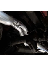 MBRP 3" T304 Stainless Steel Cat-Back 2.5" Dual Split Rear Exit Chevrolet Silverado 1500 2.7L 2019+                                     - S5021304 - Image 3