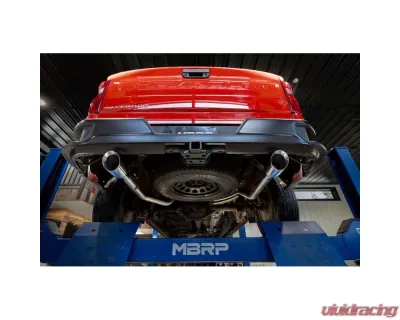 MBRP 3" T304 Stainless Steel Cat-Back 2.5" Dual Split Rear Exit Chevrolet Silverado 1500 2.7L 2019+ - S5021304
