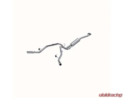 MBRP Aluminized Steel 2.5" Catback Dual Split Side Chevrolet Silverado | GMC Sierra 1500 Classic 4.8/5.3L SC-SB 2003-2007 - S5022AL