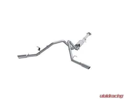 MBRP Aluminized Steel 2.5" Catback Dual Split Side Chevrolet Silverado | GMC Sierra 1500 2007-2008 - S5038AL