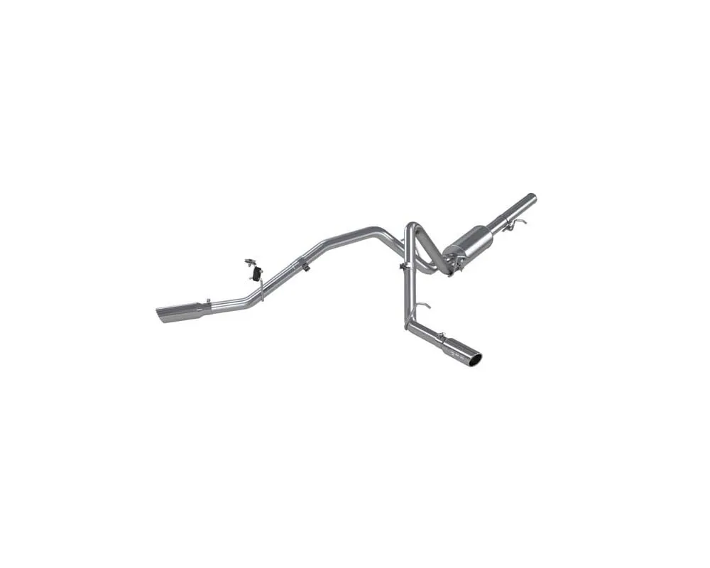 MBRP Aluminized Steel 2.5" Catback Dual Split Side Chevrolet Silverado | GMC Sierra 1500 2009-2013 - S5056AL