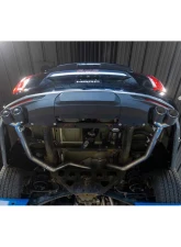 MBRP Exhaust MBRP 3 in. Cat-Back,  2.5in. Dual Split Rear Exit, T304 with CF Tips Chevrolet/ GMC Tahoe/ Yukon 5.3L/ 6.2L 2021-2025                                     - S50573CF - Image 4