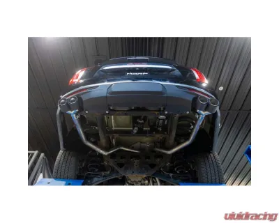 MBRP Exhaust MBRP 3 in. Cat-Back,  2.5in. Dual Split Rear Exit, T304 with CF Tips Chevrolet/ GMC Tahoe/ Yukon 5.3L/ 6.2L 2021-2025 - S50573CF