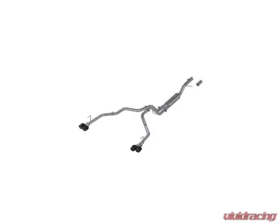 MBRP Exhaust MBRP 3 in. Cat-Back,  2.5in. Dual Split Rear Exit, T304 with CF Tips Chevrolet/ GMC Tahoe/ Yukon 5.3L/ 6.2L 2021-2025 - S50573CF