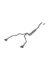MBRP Exhaust MBRP 3 in. Cat-Back,  2.5in. Dual Split Rear Exit, AL Chevrolet/ GMC Suburban/ Yukon XL 5.3L/ 6.2L 2021-2025                                     - S5059AL - Image 5