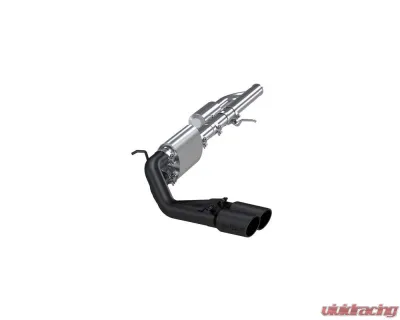 MBRP Black Coated 3" Catback Pre-Axle Dual Outlet Chevrolet Silverado | GMC Sierra 1500 2009-2019 - S5081BLK