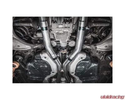 MBRP Armor Pro Stainless Steel 3 Inch Catback Exhaust Dual Rear Exit w/ Carbon Fiber Tips Dodge Durango SRT 6.4L 2018-2025 - S51053CF