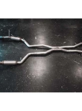 MBRP Armor Pro Stainless Steel 3 Inch Catback Exhaust Dual Rear Exit w/ Carbon Fiber Tips Dodge Durango SRT 6.4L 2018-2025                                     - S51053CF - Image 2