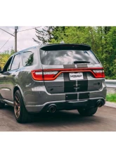 MBRP Armor Pro Stainless Steel 3 Inch Catback Exhaust Dual Rear Exit w/ Carbon Fiber Tips Dodge Durango SRT 6.4L 2018-2025                                     - S51053CF - Image 3