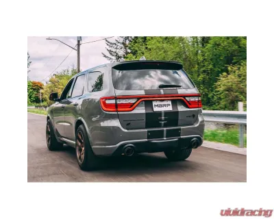 MBRP Armor Pro Stainless Steel 3 Inch Catback Exhaust Dual Rear Exit w/ Carbon Fiber Tips Dodge Durango SRT 6.4L 2018-2025 - S51053CF