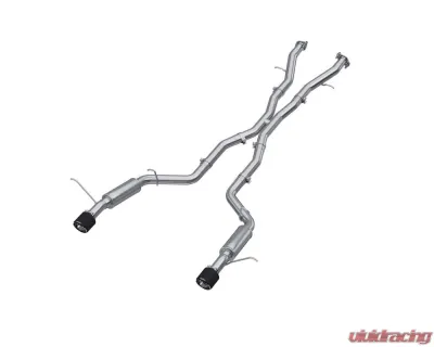 MBRP Armor Pro Stainless Steel 3 Inch Catback Exhaust Dual Rear Exit w/ Carbon Fiber Tips Dodge Durango SRT 6.4L 2018-2025 - S51053CF