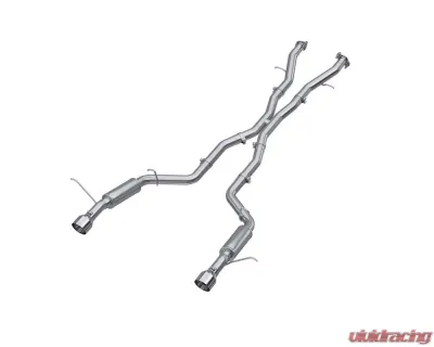 MBRP Armor Lite AL Steel 3 Inch Catback Exhaust Dual Rear Exit w/ Stainless Steel Tips Dodge Durango SRT 6.4L 2018+ - S5105AL