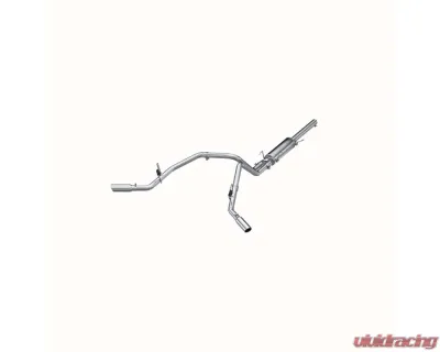 MBRP Aluminized Steel 3" Catback Dual Split Side Dodge Ram 1500 2004-2005 - S5114AL