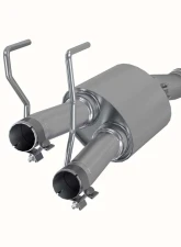 MBRP T409 Stainless Steel 3" Single in 2.25" Dual Out Muffler Replacement High Flow Ram 1500 5.7L 2009-2019                                     - S5141409 - Image 2