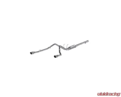 MBRP Aluminized Steel 2.5" Catback Dual Split Rear Through Stock Bumper Ram 1500 5.7L 2009-2019 - S5146AL