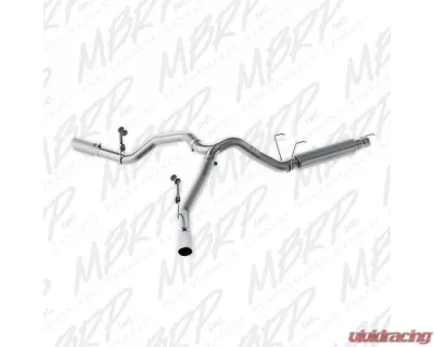 MBRP Aluminized Steel 4" Catback Single Side Dual Outlet Ram 2500 | 3500 6.4L 2014-2021 - S5150AL