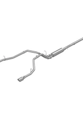 MBRP T304 Stainless Steel 2.5" Catback Dual Split Rear Ram 1500 5.7L 2019-2021                                     - S5152304 - Image 4