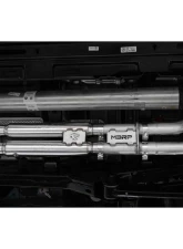 MBRP 3" Stainless Dual Split Rear Catback Exhaust System (Race Version) w/ Carbon Fiber Tips Ram TRX 2021-2024                                     - S51543CF - Image 4