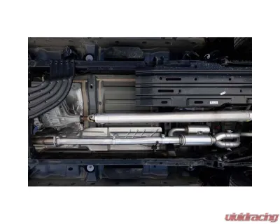 MBRP Exhaust 3in. Cat-Back. 2.5in. Dual Split Rear Exit. AL Ram 1500 3.0L SST, SO 2025-2025 - S5156AL