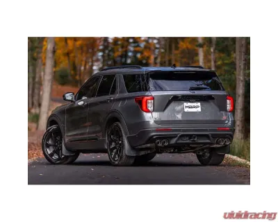 MBRP Aluminized Steel Axleback 2.5" Dual Rear Quad Tips Ford Explorer ST | Explorer Platinum | Lincoln Aviator 2020-2025 - S5203AL