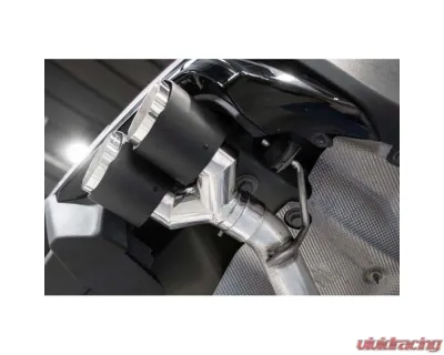 MBRP Aluminized Steel Axleback 2.5" Dual Rear Quad Tips Ford Explorer ST | Explorer Platinum | Lincoln Aviator 2020-2025 - S5203AL