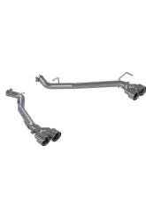 MBRP Aluminized Steel Axleback 2.5" Dual Rear Quad Tips Ford Explorer ST | Explorer Platinum | Lincoln Aviator 2020-2025                                     - S5203AL - Image 4