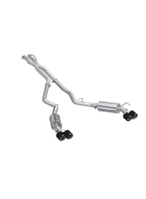 MBRP Catback 2.5" Dual Rear Quad Carbon Fiber Tips Ford Explorer ST | Explorer Platinum | Lincoln Aviator 2020-2025                                     - S52053CF - Image 4