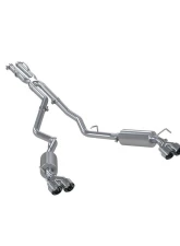 MBRP Aluminized Steel Catback 2.5" Dual Rear Quad Tips Ford Explorer ST | Explorer Platinum | Lincoln Aviator 2020-2025                                     - S5205AL - Image 4