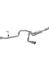 MBRP Aluminized Steel 3" Catback 2.5" Dual Split Side Exhaust System Ford F-150 2021-2025                                     - S5213AL - Image 4