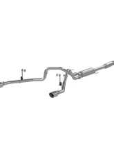 MBRP Aluminized Steel 3" Catback 2.5" Dual Split Rear Exhaust System Ford F-150 2021-2025                                     - S5215AL - Image 4