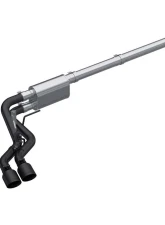 MBRP Black Coated 2.5" Dual Pre-Axle Race Profile 3" Catback Ford F-150 Ecoboost 2021-2025                                     - S5217BLK - Image 4