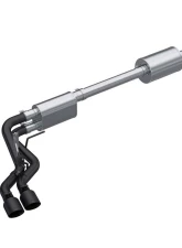 MBRP Black Coated 2.5" Dual Pre-Axle Street Profile 3" Catback Ford F-150 Ecoboost 2021-2025                                     - S5219BLK - Image 4