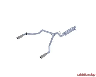 MBRP Aluminized Steel 3" Catback Dual Split Rear Exit Installer Series Ford Ranger Ecoboost 2.3L 2019-2021 - S5223AL
