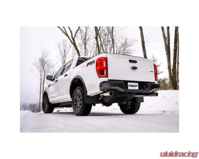 MBRP Aluminized Steel 3" Catback Dual Split Rear Exit Installer Series Ford Ranger Ecoboost 2.3L 2019-2021 - S5223AL