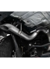 MBRP T409 Stainless Steel 2.5" Axle Back Exhaust Pipe Single Rear Muffler Bypass Jeep Wrangler JL 2/4DR 2018-2025                                     - S5527409 - Image 3