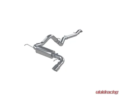 MBRP Aluminized Steel Single Rear Exit 3" Catback Ford Bronco 2021-2025 - S5235AL