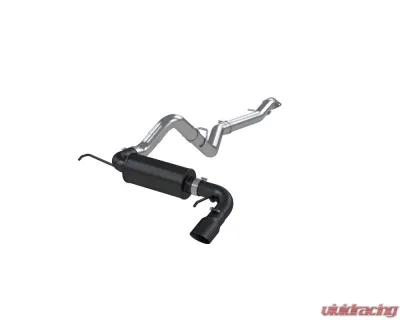 MBRP Black Coated Single Rear Exit 3" Catback Ford Bronco 2021-2025 - S5235BLK
