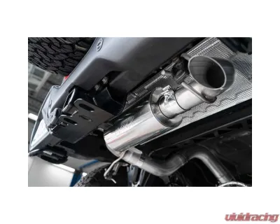 MBRP Aluminized Steel Single High Clearance Rear Exit 3" Catback Ford Bronco 2021-2025 - S5237AL