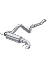 MBRP Aluminized Steel Single High Clearance Rear Exit 3" Catback Ford Bronco 2021-2025                                     - S5237AL - Image 5