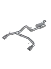 MBRP Aluminized Steel 2.5" Dual Split Rear Exit 3" Catback Ford Bronco 2021-2025                                     - S5241AL - Image 4
