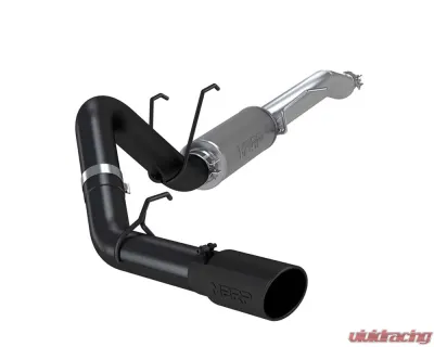 MBRP Black Coated Ford 4" Exhaust Resonator Back Single Side Black Series Ford F250 | F350 2017-2021 - S5247BLK