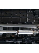 MBRP Aluminized Steel Ford 4" Exhaust Resonator Back Single Side Installer Series Ford F250 | F350 2017-2021                                     - S5247AL - Image 3