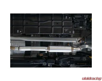 MBRP Aluminized Steel Ford 4" Exhaust Resonator Back Single Side Installer Series Ford F250 | F350 2017-2021 - S5247AL