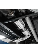 MBRP Black Coated Street Version 3" Catback Pre-Axle Dual Outlet Ford F-150 2015-2020                                     - S5262BLK - Image 4
