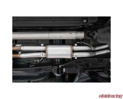MBRP T409 Stainless Steel 3" Exhaust Resonator Back Dual Rear Exit Ford Raptor 3.5L EcoBoost 2017-2025 - S5264409